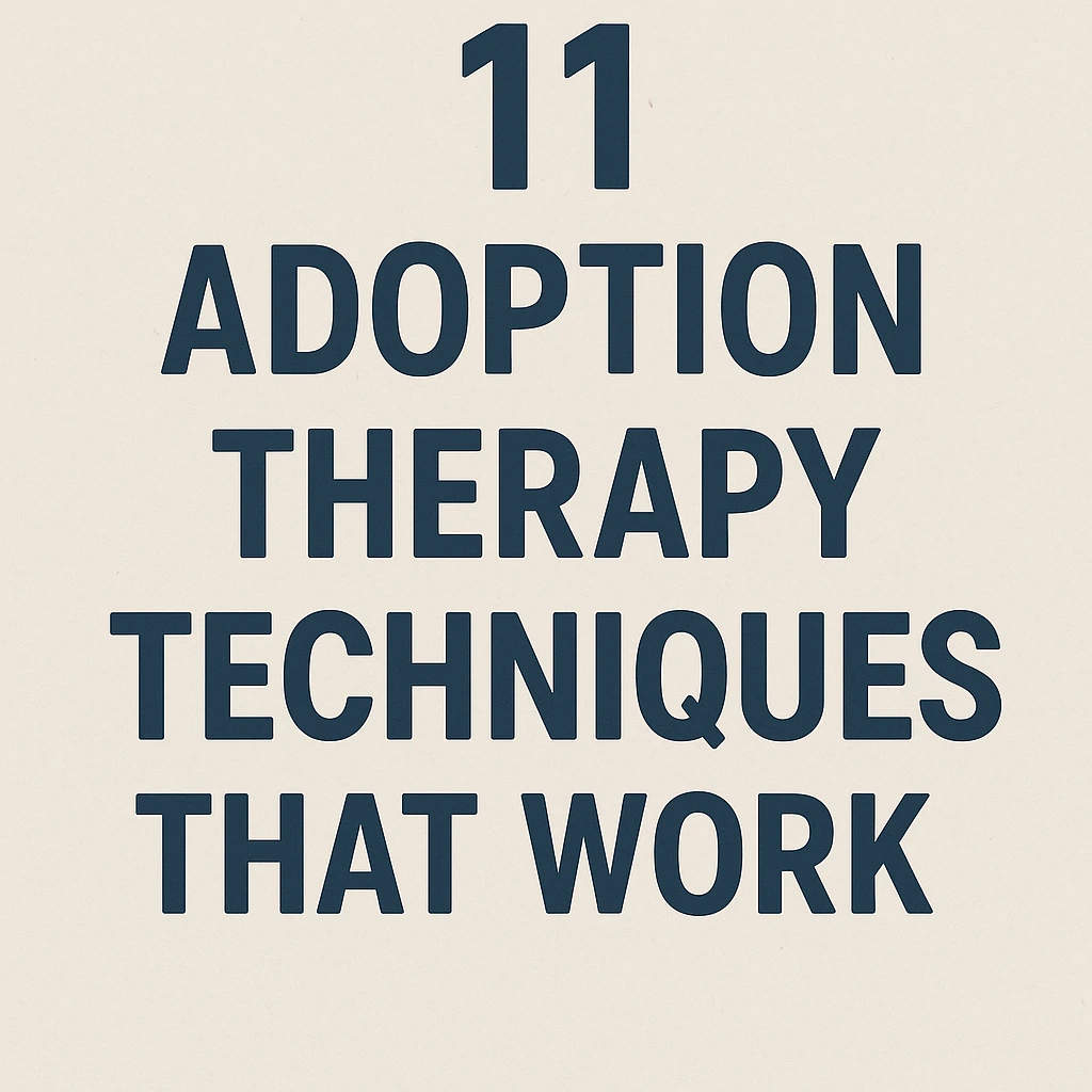 Adoption Therapy Techniques that will help you build your family
