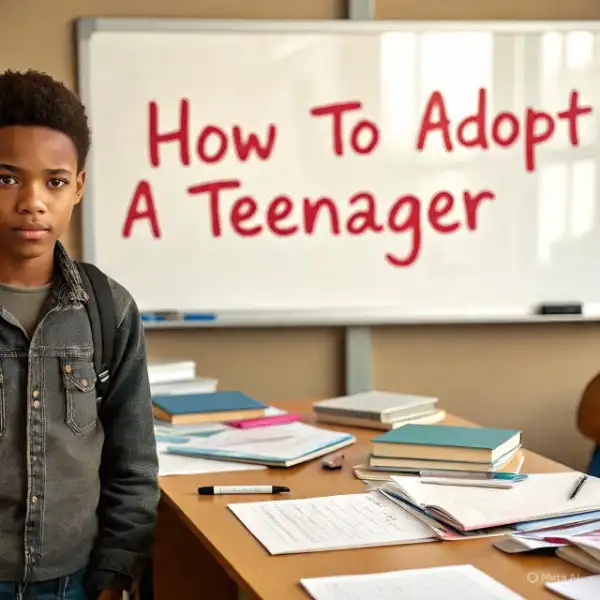 Step-by-step ways of adopting a teenager